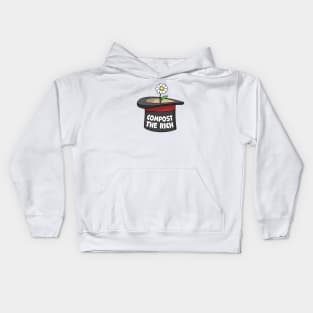 Compost the rich Kids Hoodie